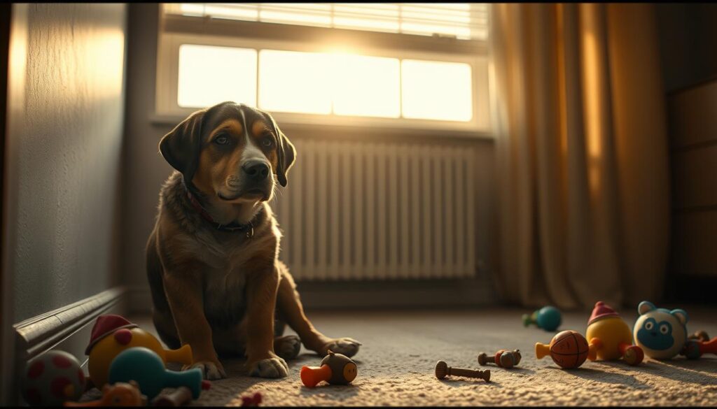 anxiété de séparation chien