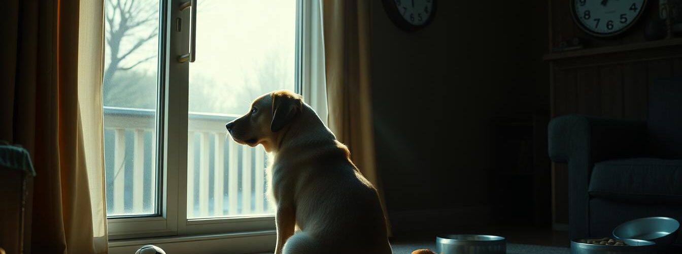 combien de temps peut on laisser un chien seul à la maison