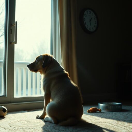 combien de temps peut on laisser un chien seul à la maison