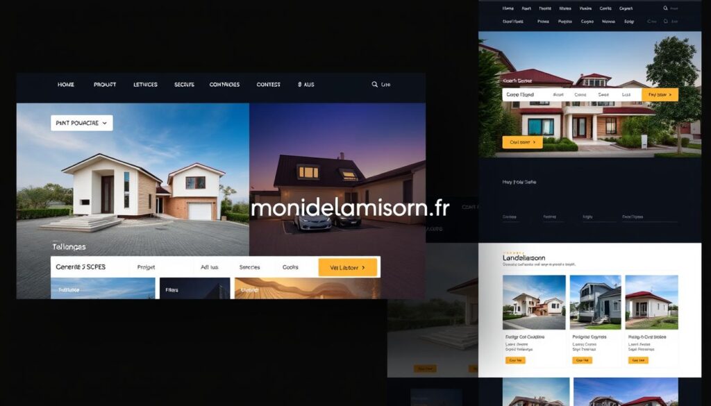 design web immobilier