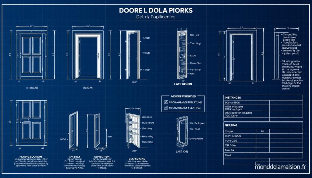 spécifications techniques blocs porte