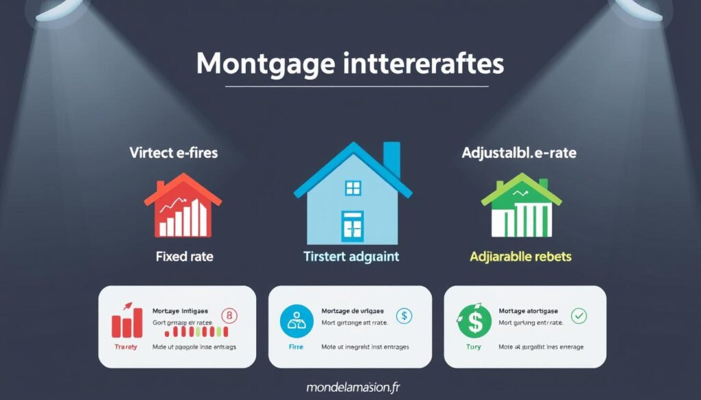 types de taux d'intérêt immobilier