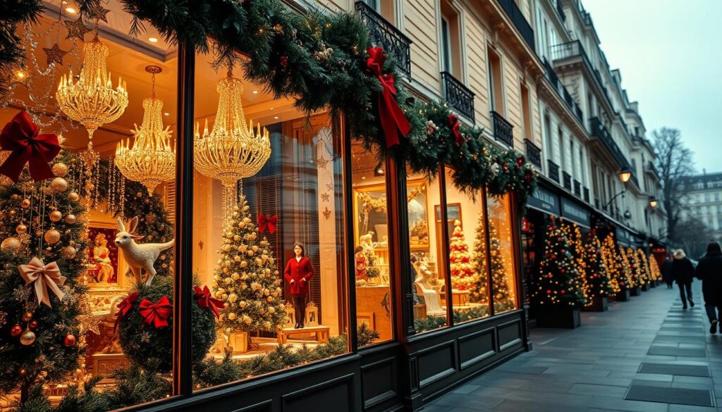 vitrines de Noël Paris