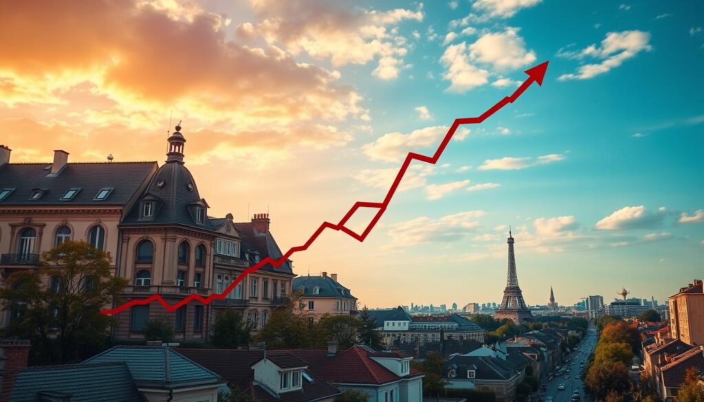 augmentation des taux d'intérêt immobilier depuis 2022