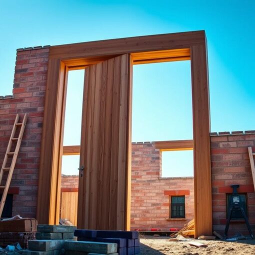 bloc porte fin de chantier ou rénovation