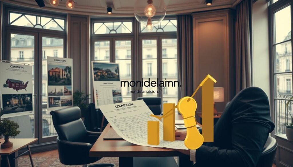 commissions agent immobilier