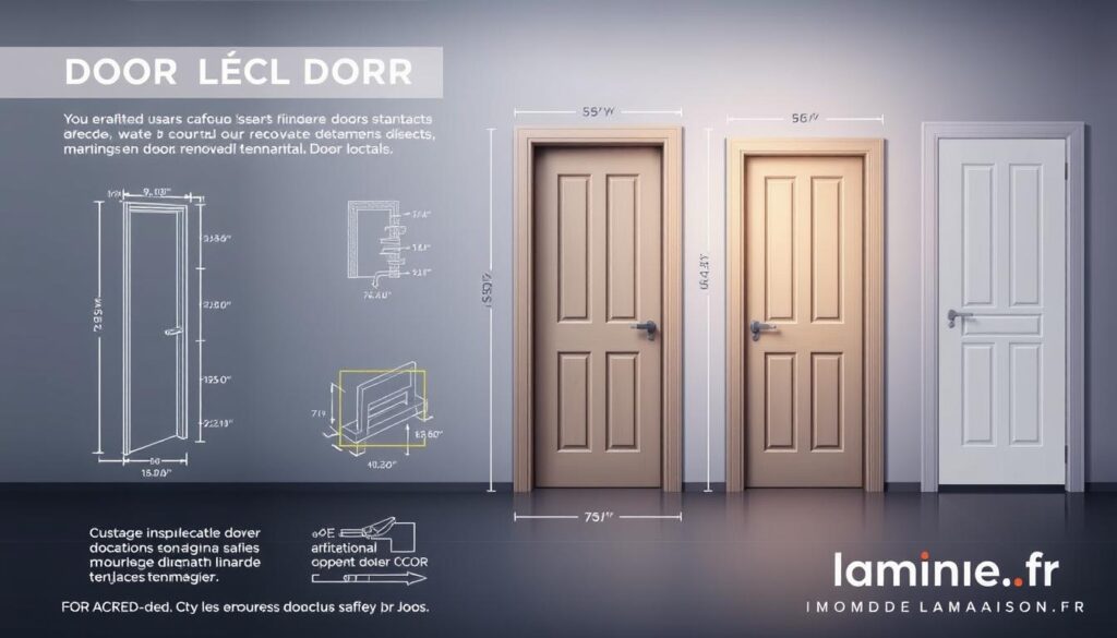 dimensions et normes de sécurité des blocs porte