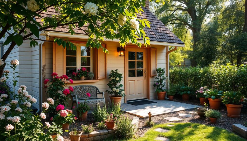 louer petite maison avec espace extérieur