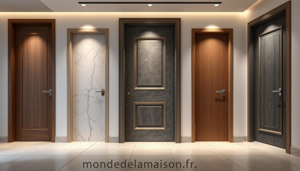 personnalisation des blocs portes finitions de chantier