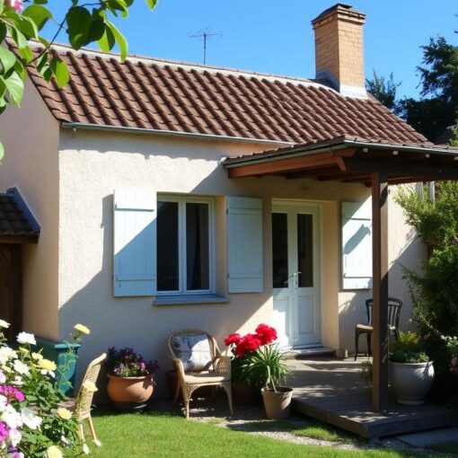 petite maison avec jardin à louer particulier