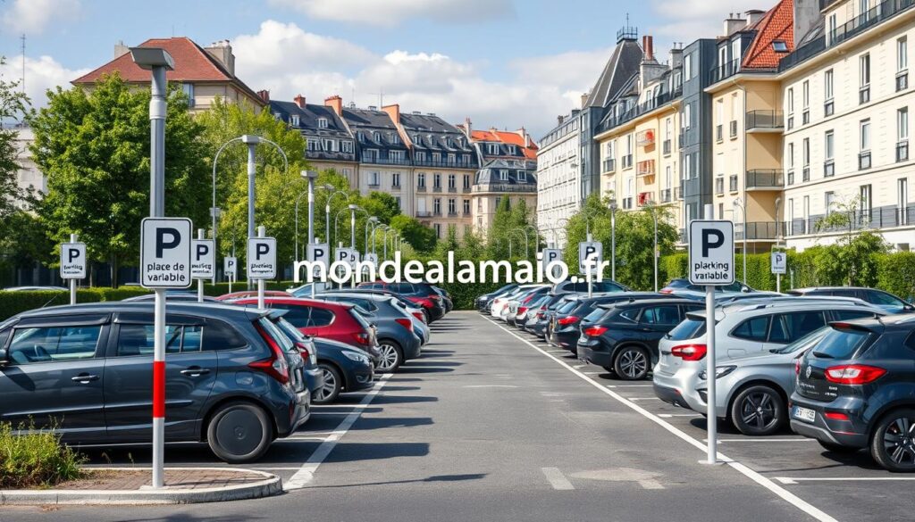 place de parking disponible