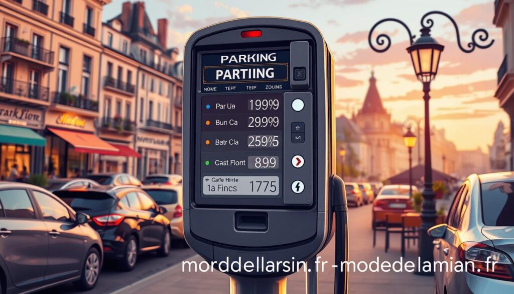 tarifs de stationnement