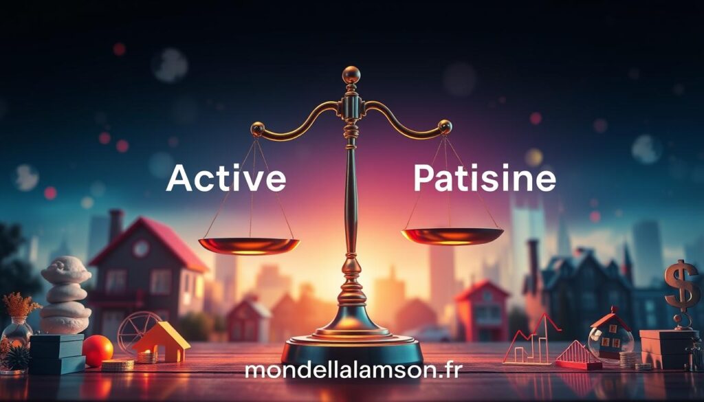 gestion active gestion passive tolérance au risque