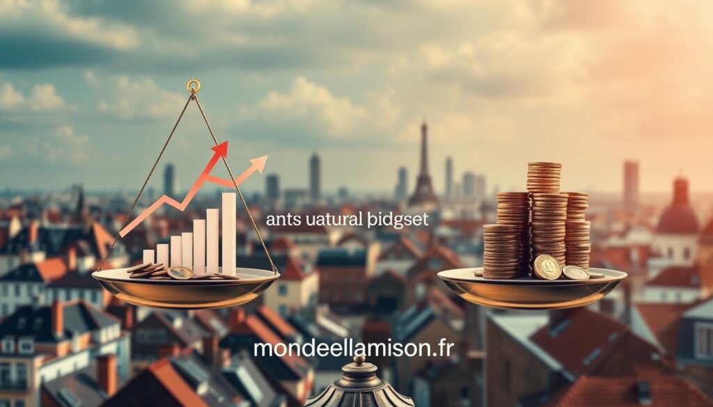 impact taux sur budget